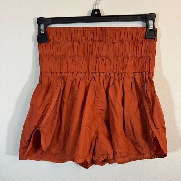 ✨ FP Movement by Free People The Way Home Shorts - Red Orange Small - Picture 1 of 8